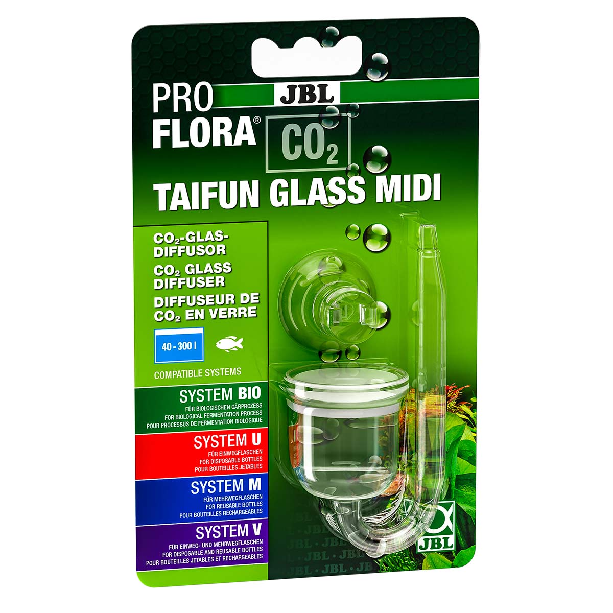 Levně JBL PROFLORA CO2 TAIFUN GLASS MIDI