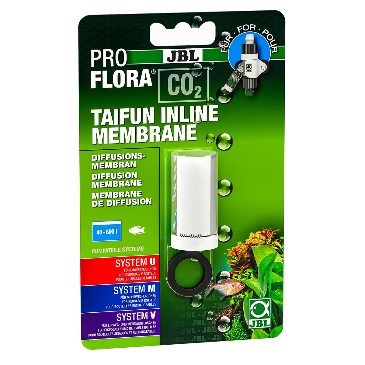 JBL PROFLORA CO2 TAIFUN INLINE MEMBRÁNA