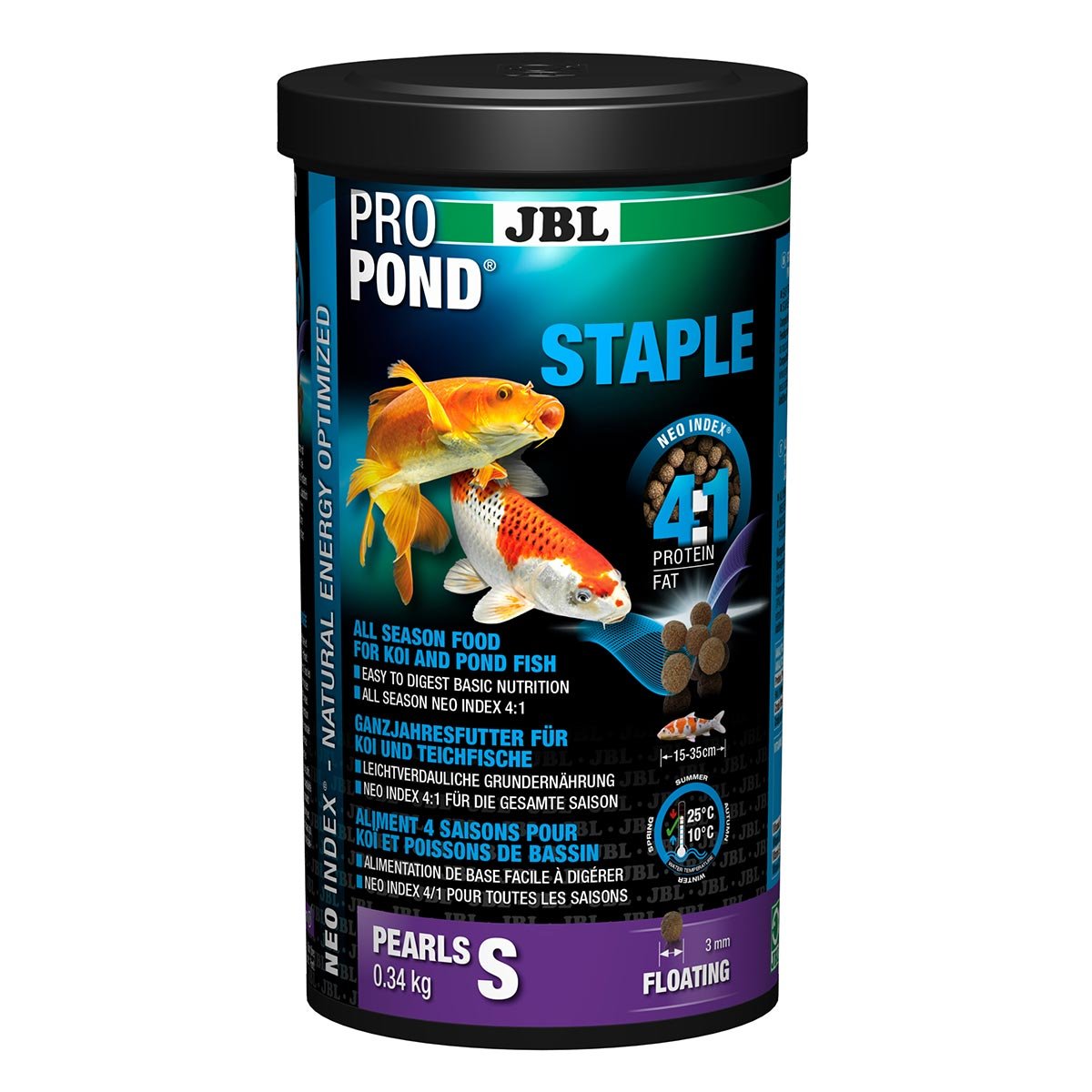 JBL PROPOND hlavní krmivo STAPLE S 0,34 kg
