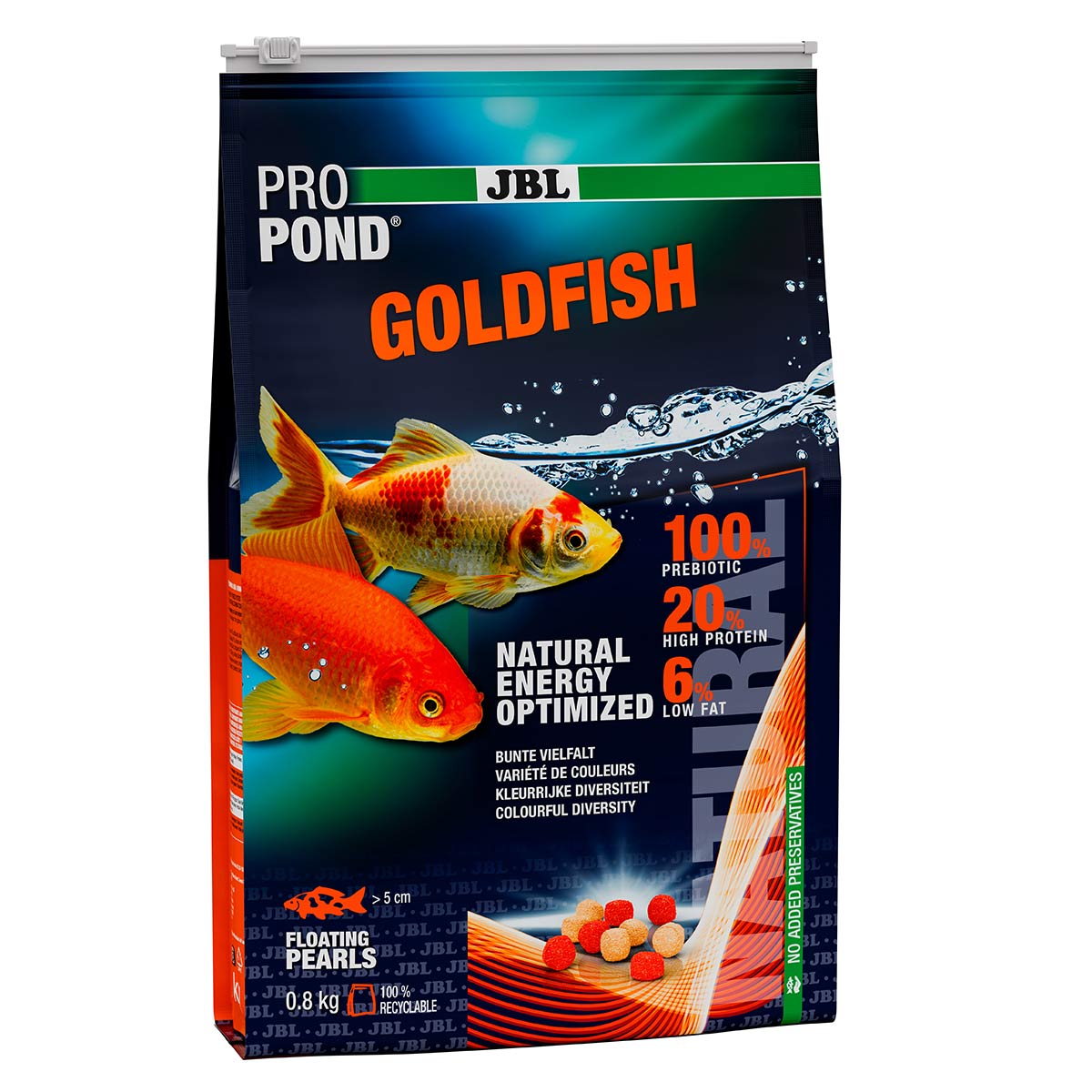 JBL ProPond Goldfish Pearls Ganzjahresfutter 800g