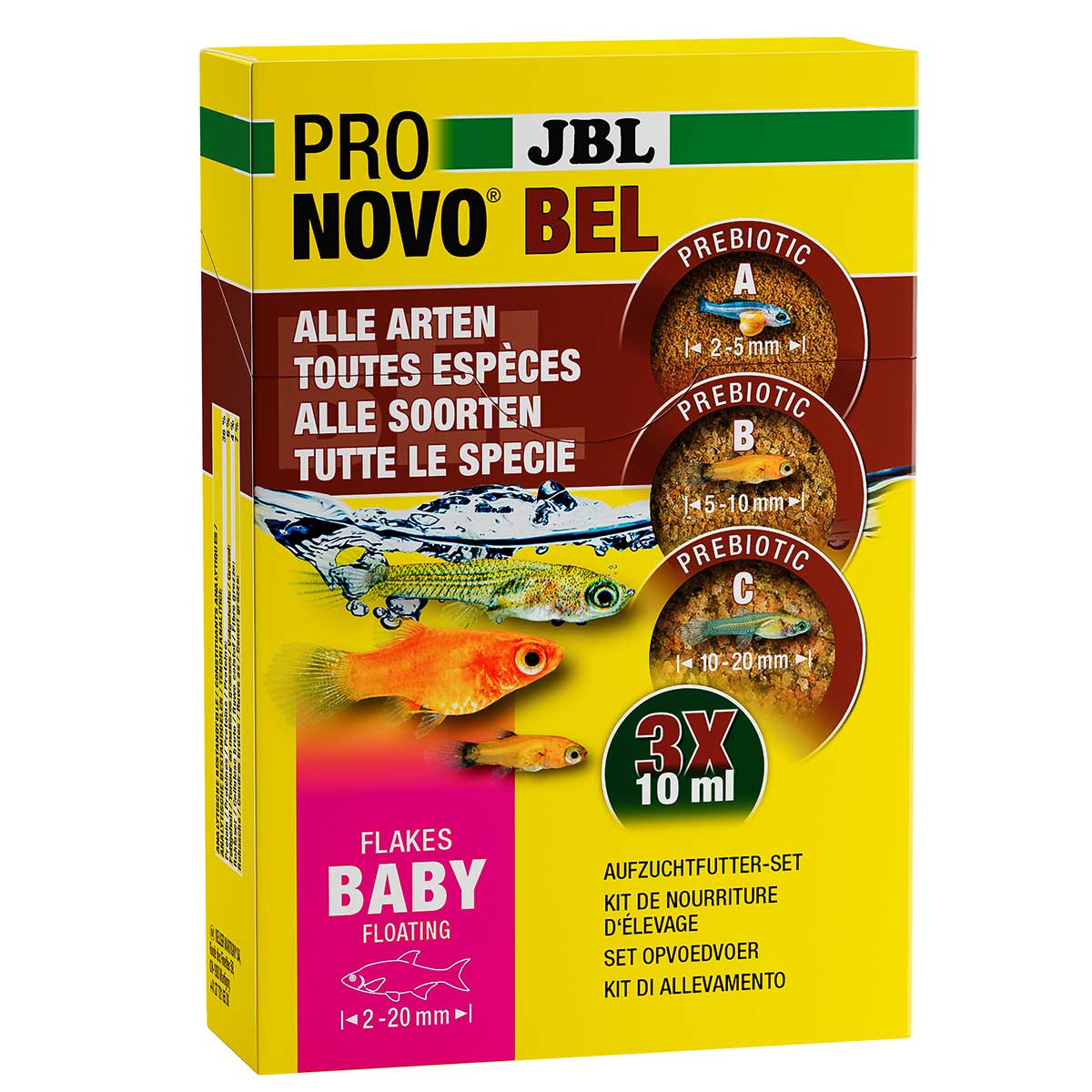 Levně JBL PRONOVO BEL FLAKES BABY, 3 × 10 ml