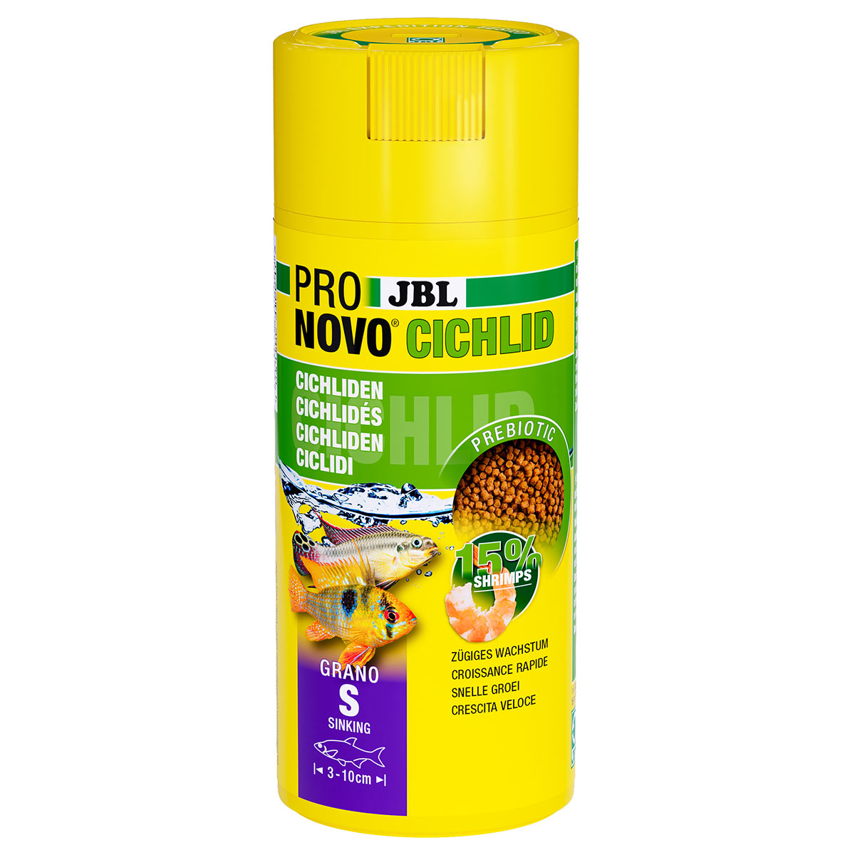 Levně JBL PRONOVO CICHLID GRANO CLICK S, 250 ml