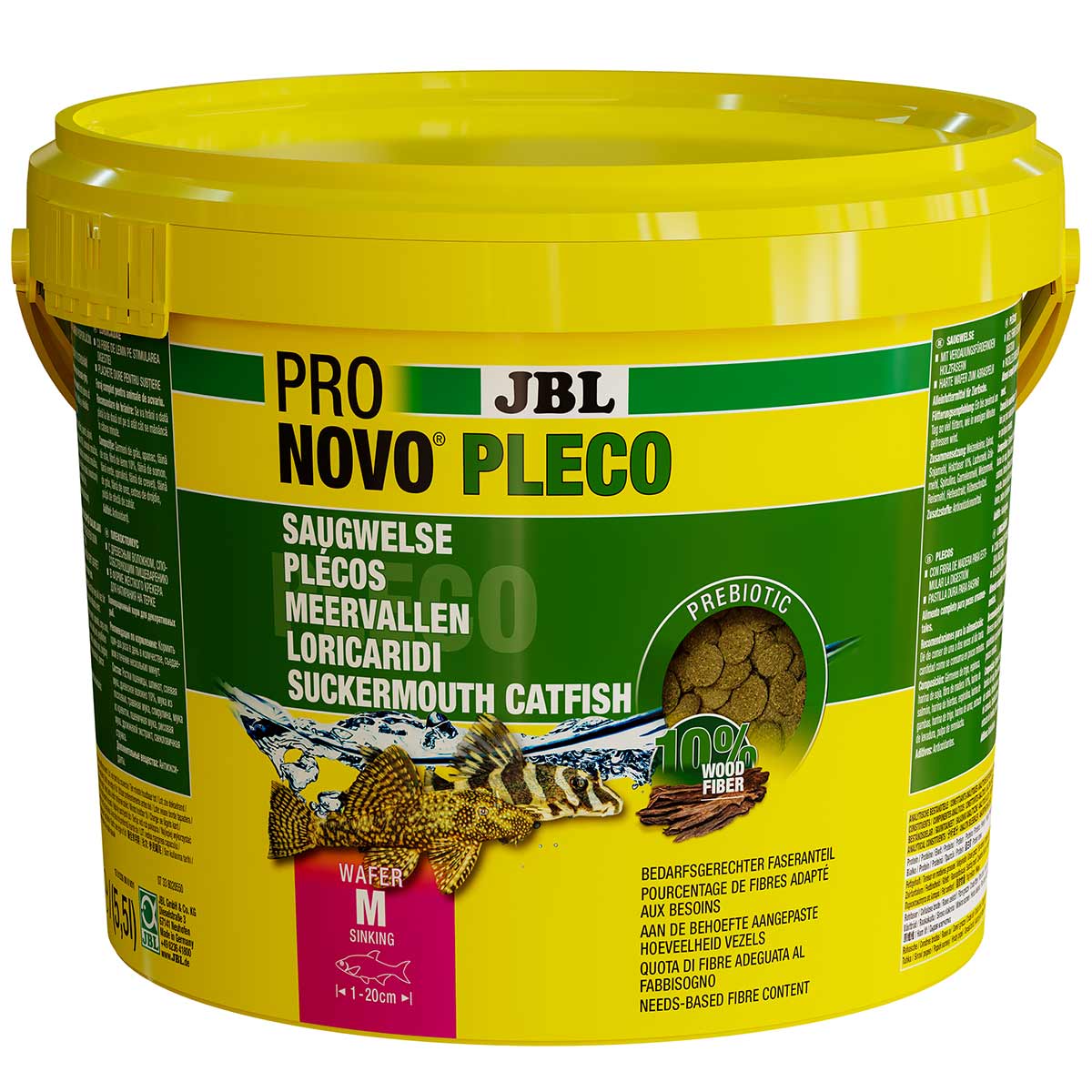 JBL PRONOVO PLECO WAFER M 5,5 l