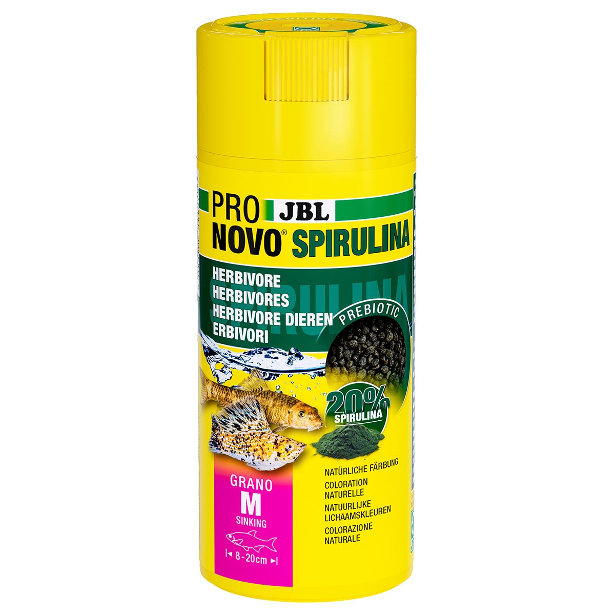 JBL PRONOVO SPIRULINA GRANO CLICK M 250 ml