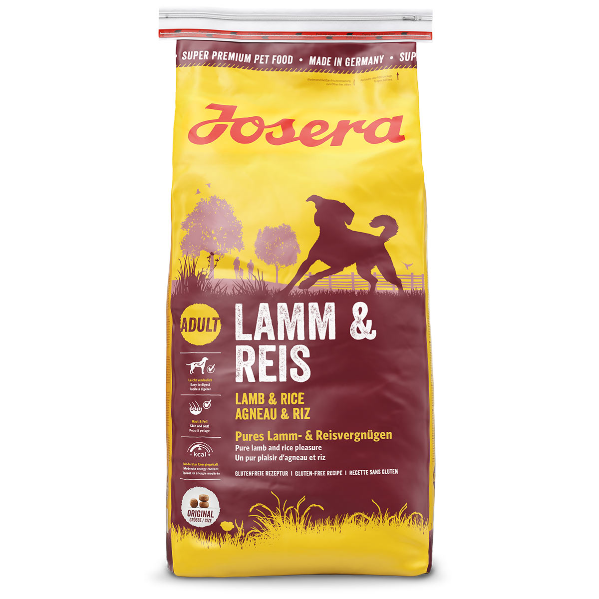 Josera jehněčí a rýže 15 kg