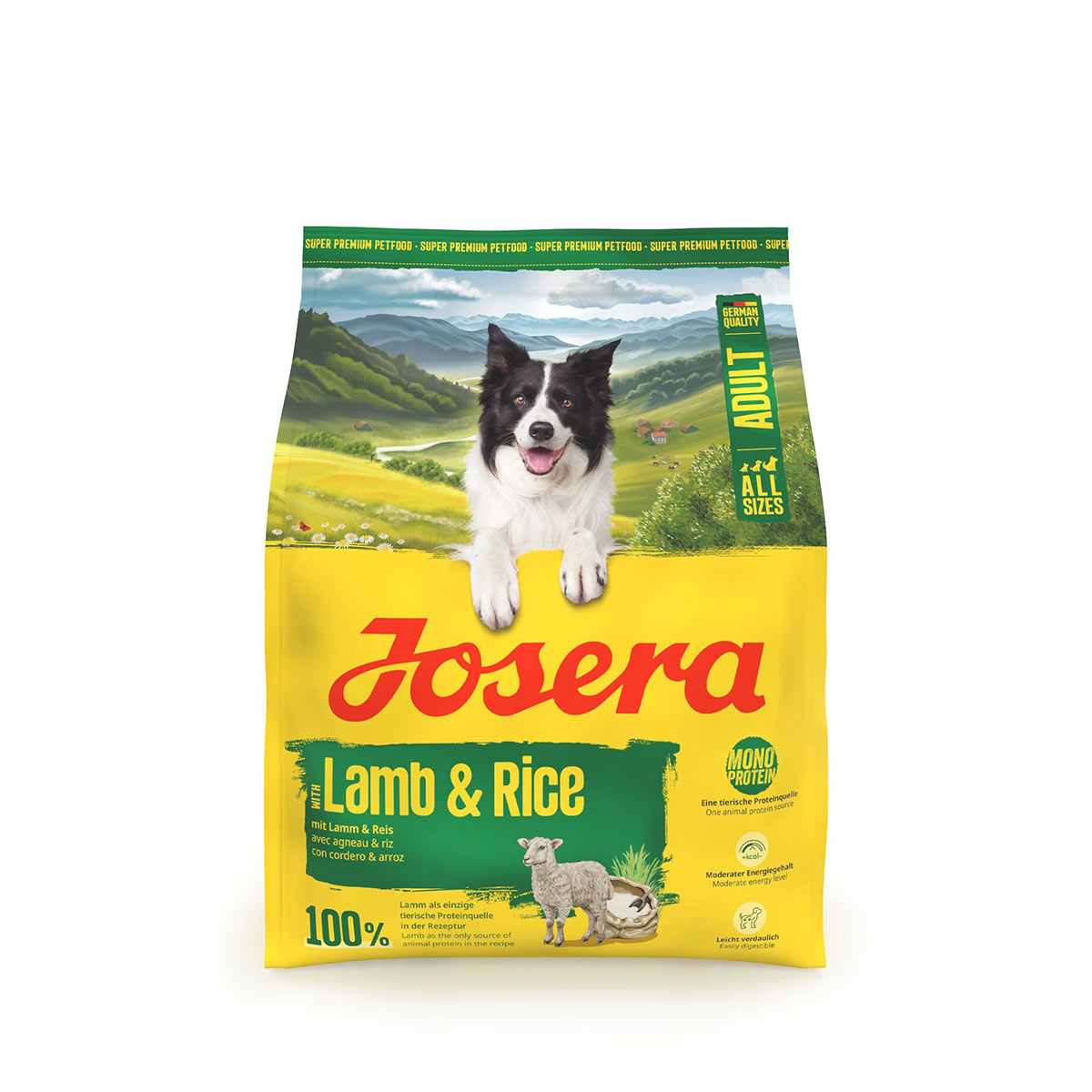 Josera All Sizes Adult Lamb & Rice 5×900 g Josera All Sizes Adult Lamb & Rice 5×900 g