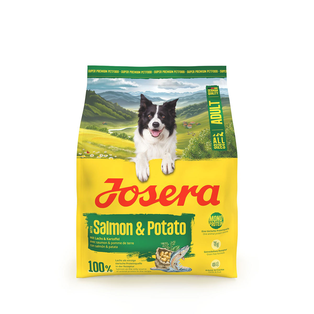 Josera All Sizes Adult Salmon & Potato 5×900 g