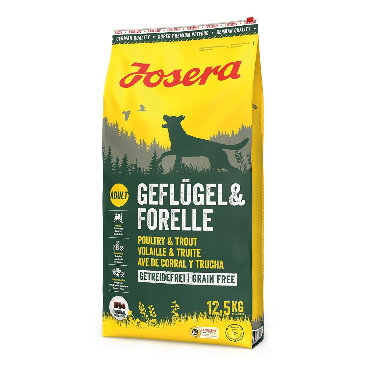 Josera Drůbež & Pstruh 12,5 kg