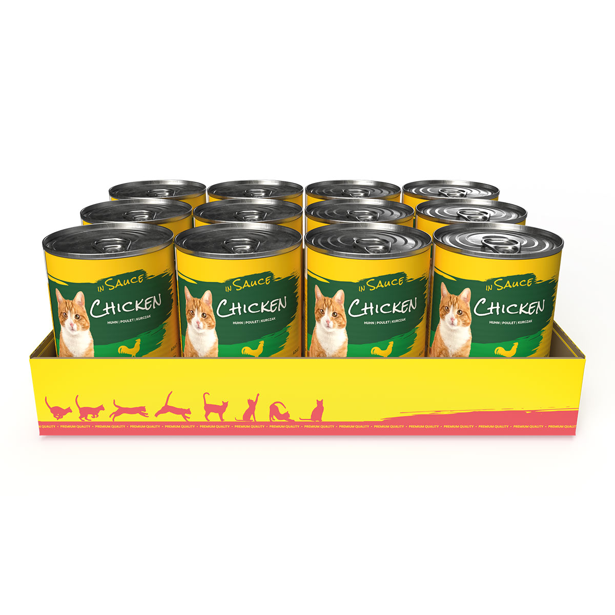 JosiCat Chicken in Sauce 12x415g