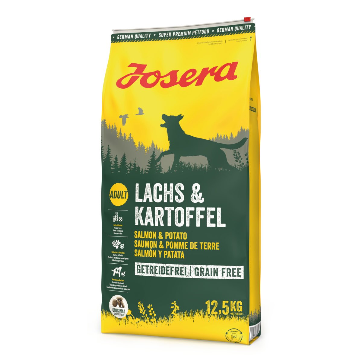 Levně Josera, losos a brambory 12,5 kg