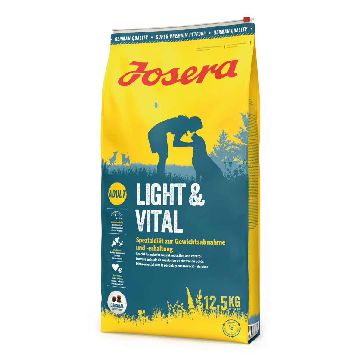 Levně Josera Light und Vital 12,5 kg