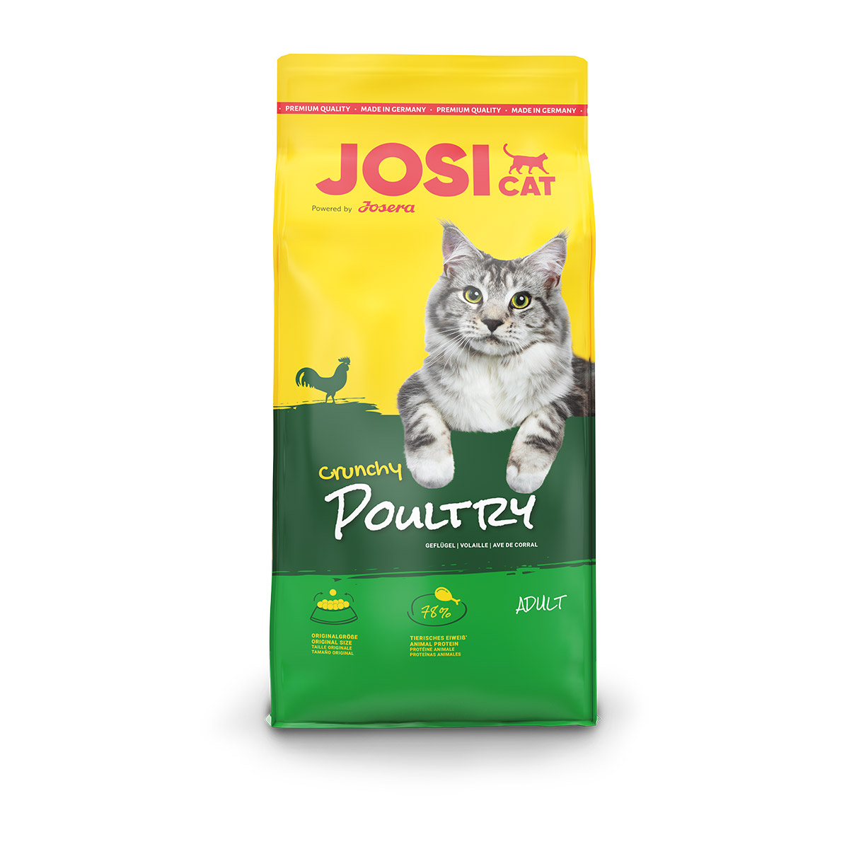 JosiCat Crunchy Poultry 650 g