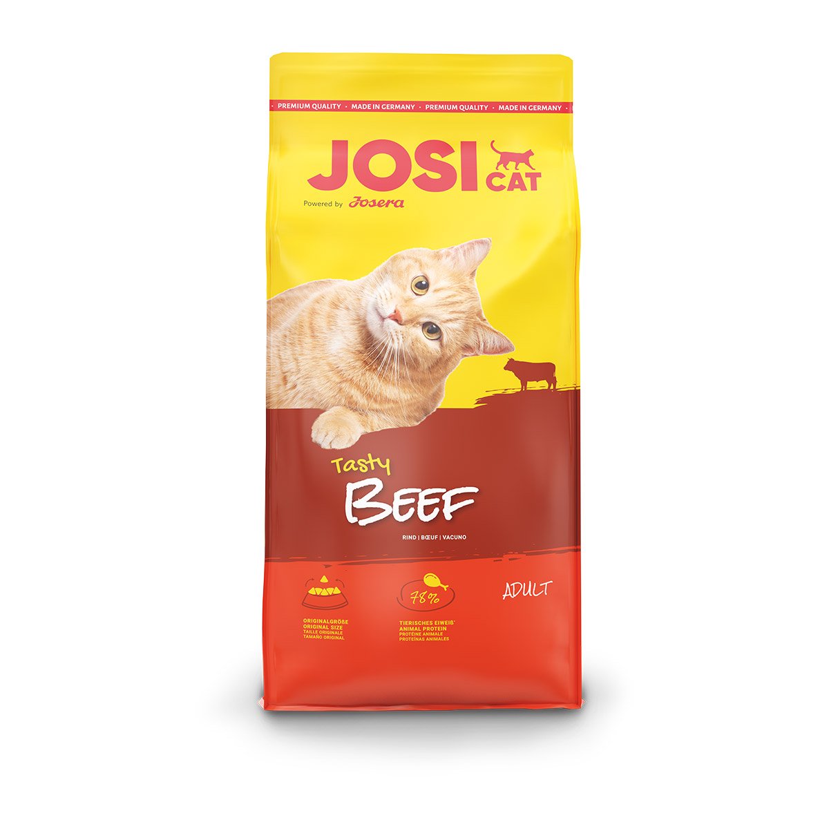 Levně JosiCat Tasty Beef 10 kg