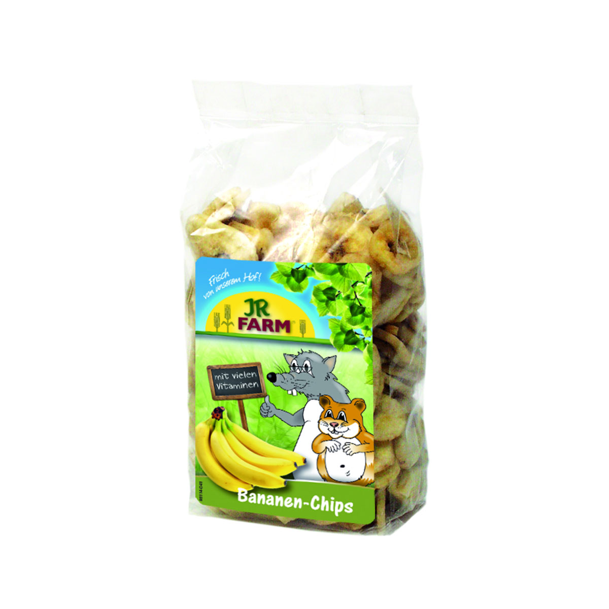 JR Farm banánové lupínky, doplňkové krmivo 150 g
