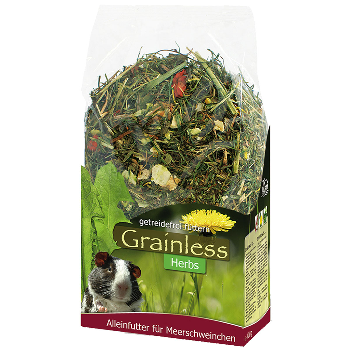 JR Farm Grainless Herbs pro morče, 400 g