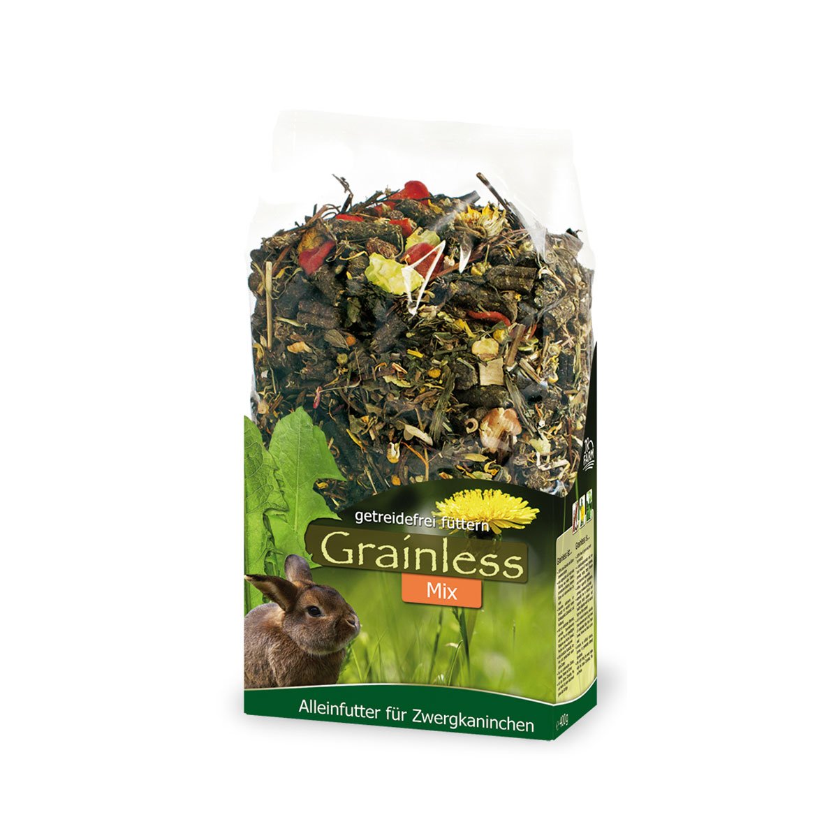 Levně JR Farm Grainless Mix zakrslý králíček 2,5 kg