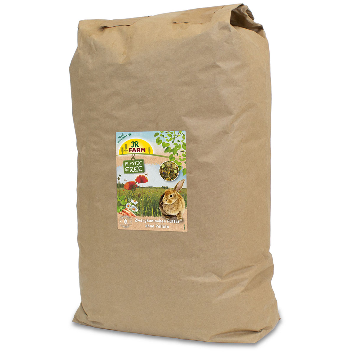 JR Farm PlasticFree zakrslý králík bez granulí 5 kg