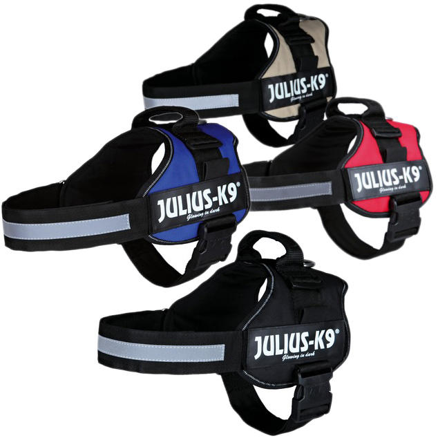 Julius-K9 Powergeschirr postroj pro psy, vel. 1 66–85 cm černá
