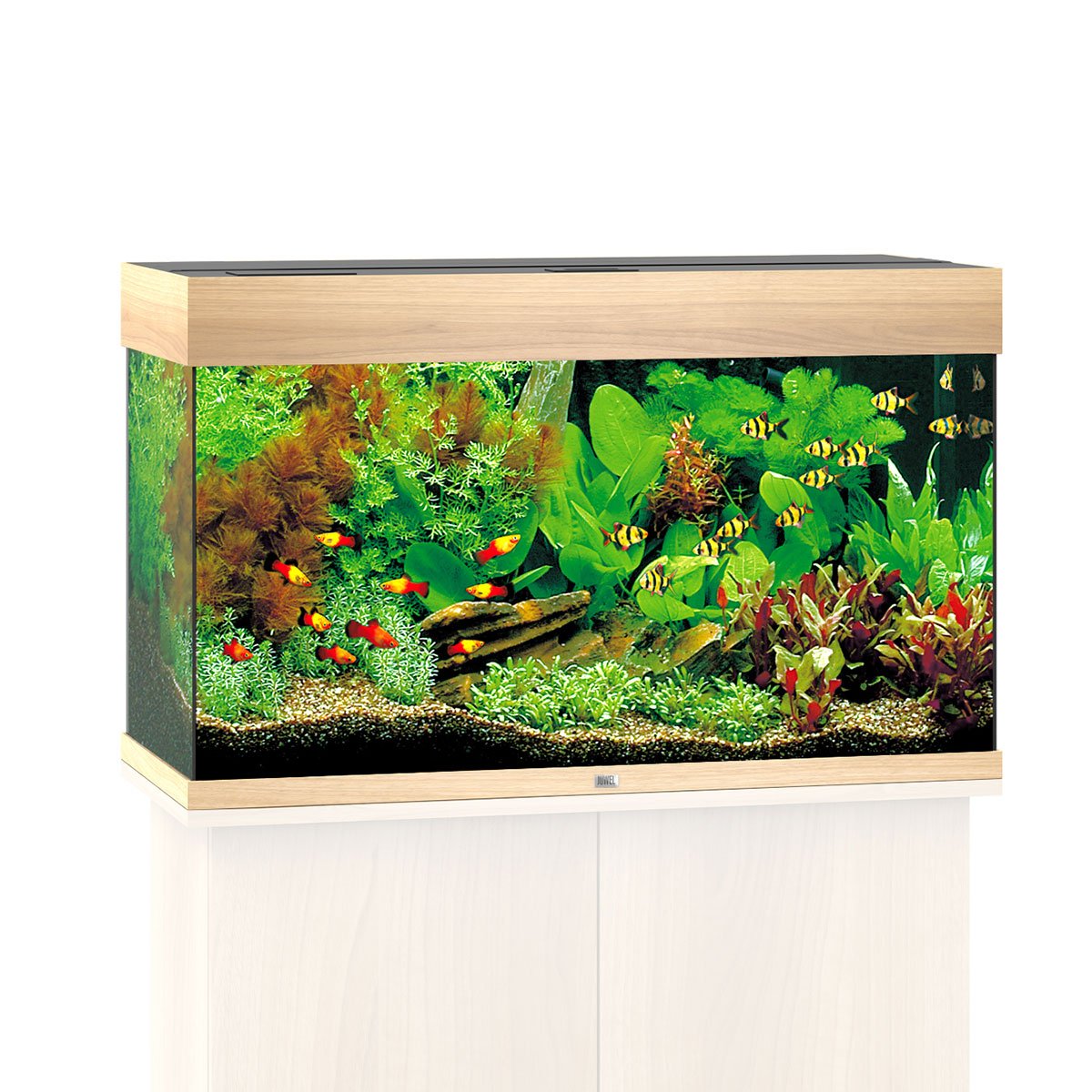 Juwel Rio 125 LED Komplett Aquarium ohne Schrank helles holz Juwel Rio 125 LED Komplett Aquarium ohne Schrank helles holz