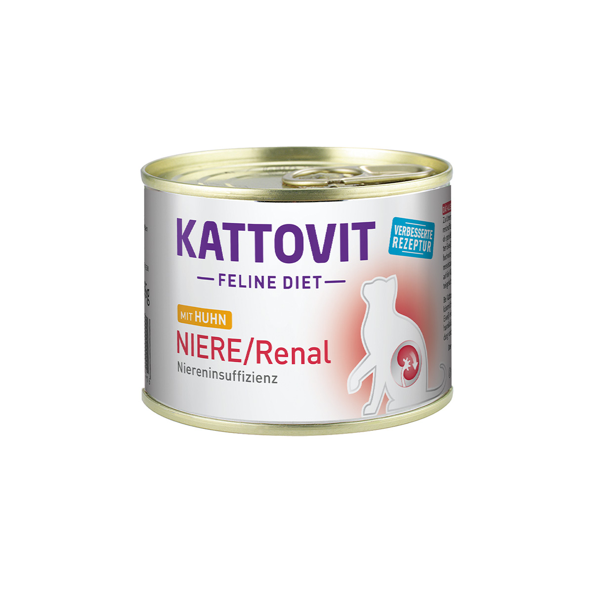 Kattovit Feline Diet Niere Renal Huhn 12x185g