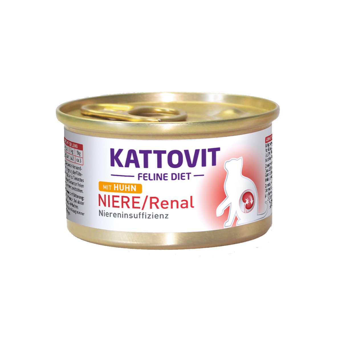 Levně KATTOVIT Feline Diet Niere/Renal kuře 24 × 85 g