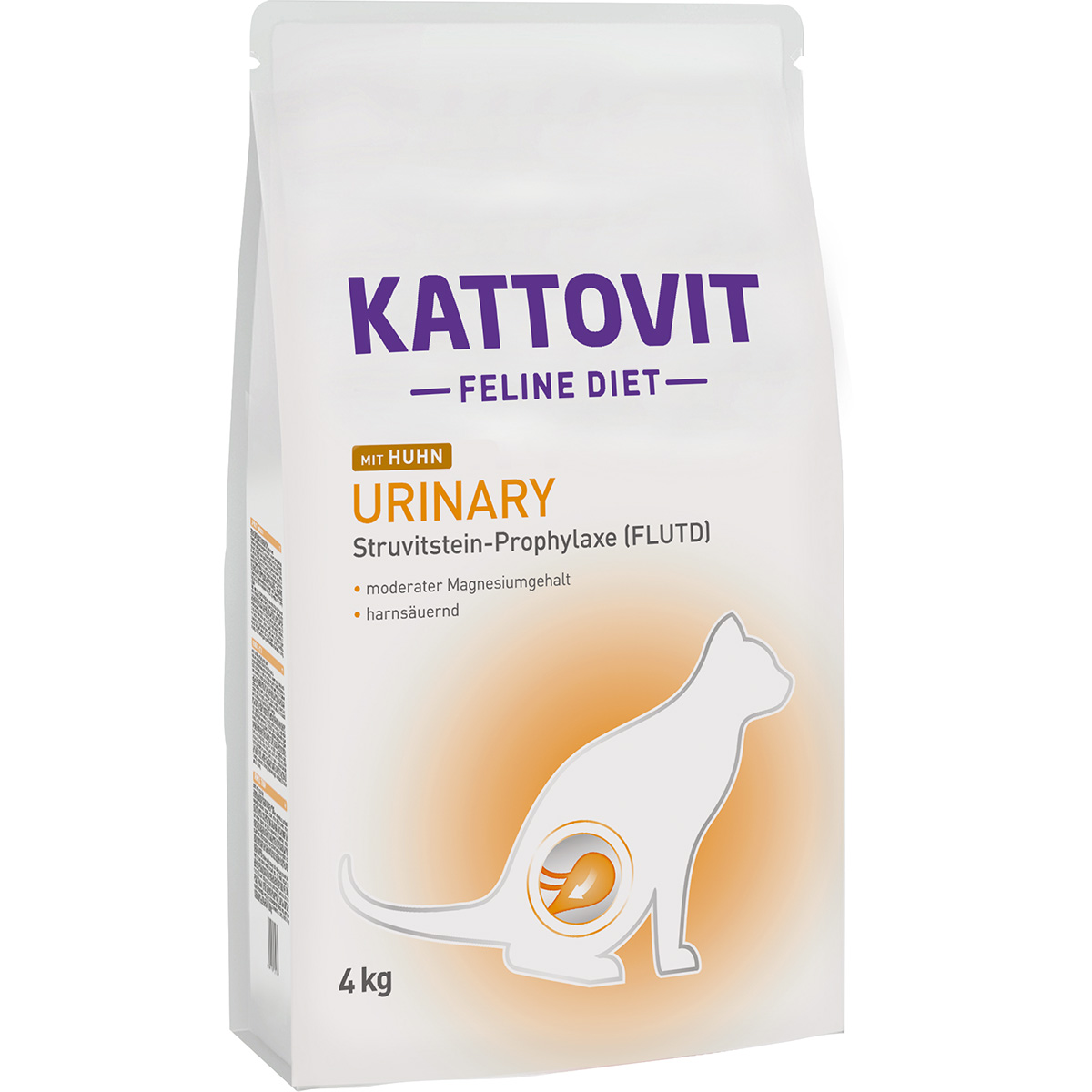 Kattovit Katzenfutter Urinary Huhn 4kg