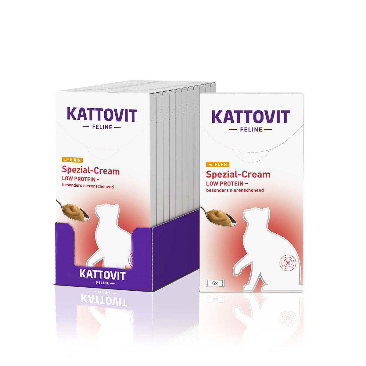 Kattovit Spezial-Cream low Protein Niere/Renal Huhn