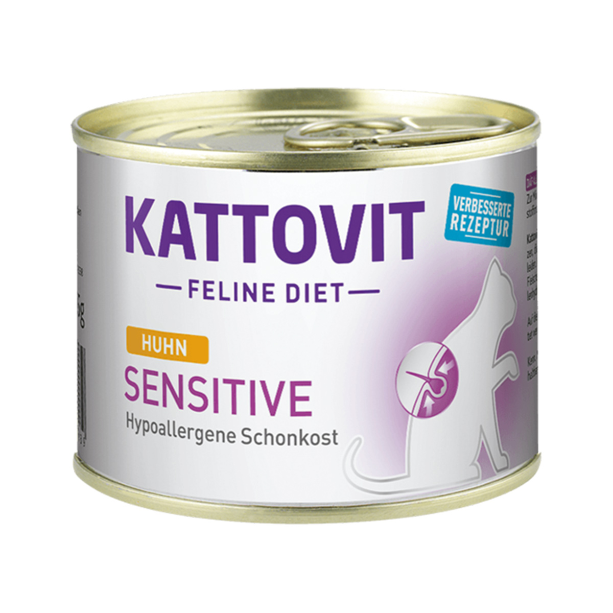 Levně KATTOVIT Feline Diet Sensitive kuře 12 × 85 g