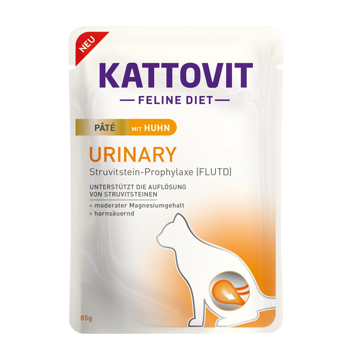 Levně Kattovit Urinary Paté kuřecí 10 × 85 g