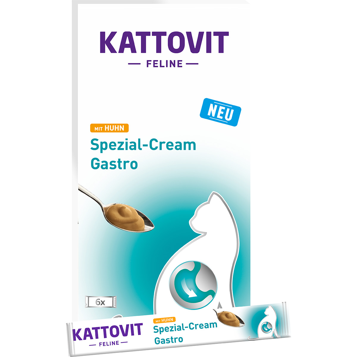 Levně Kattovit Gastro speciální krém 11 × 6 × 15 g