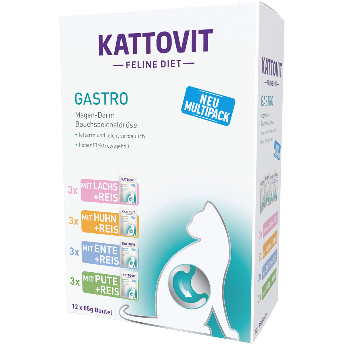 Levně Kattovit GASTRO kombinované balení 24 × 85 g