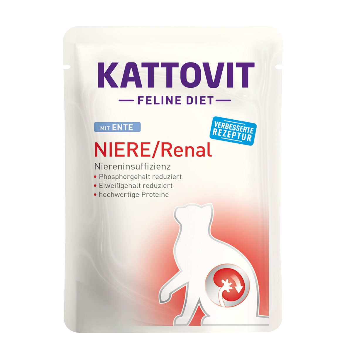 Levně Kattovit Niere/Renal kachna 24 × 85 g