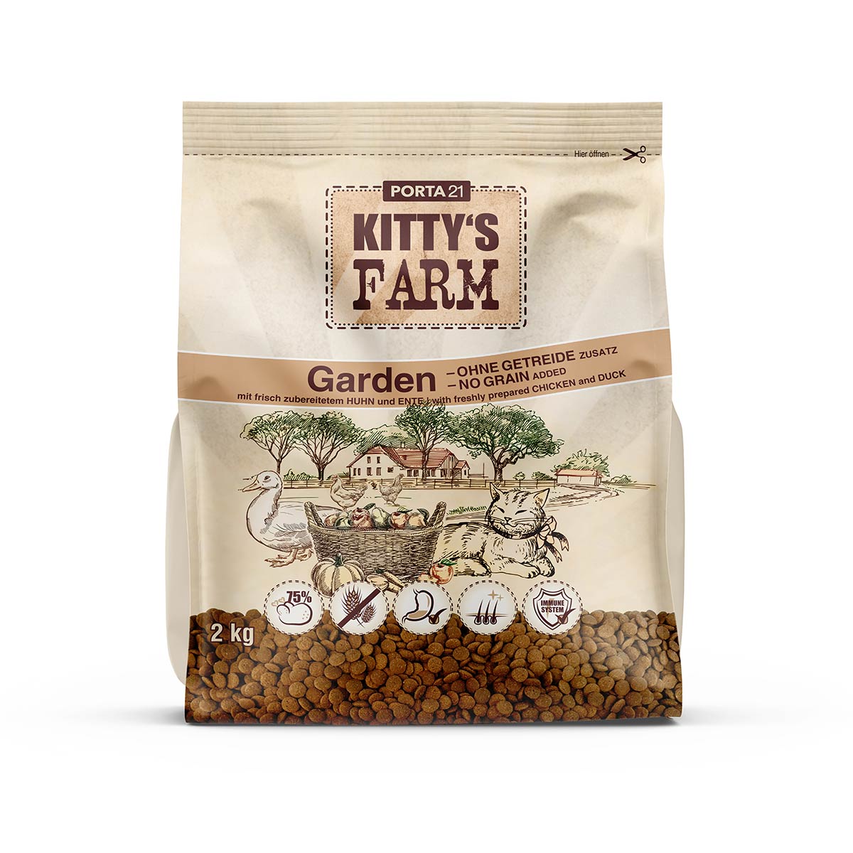 Kitty's Farm Garden 3 × 2 kg