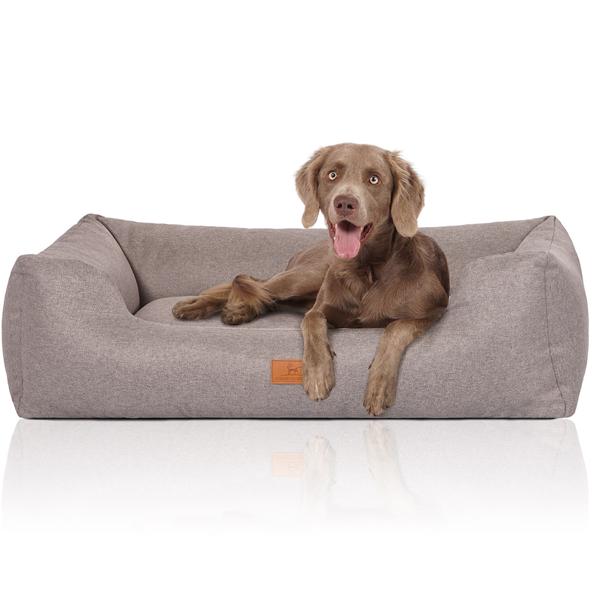 Knuffelwuff Hundebett Malia grau XXL
