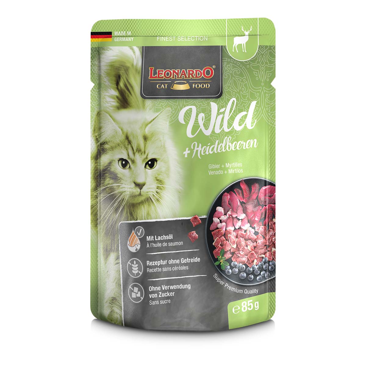 Leonardo Finest Selection Wild und Heidelbeeren 16x85g