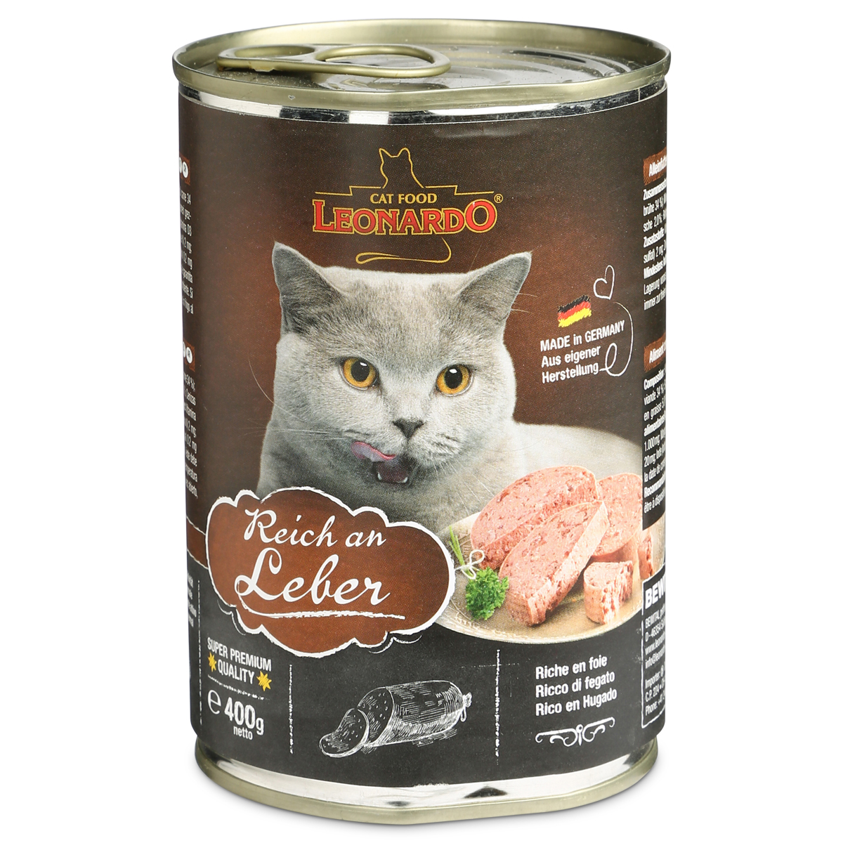 Leonardo Premium Reich an Leber