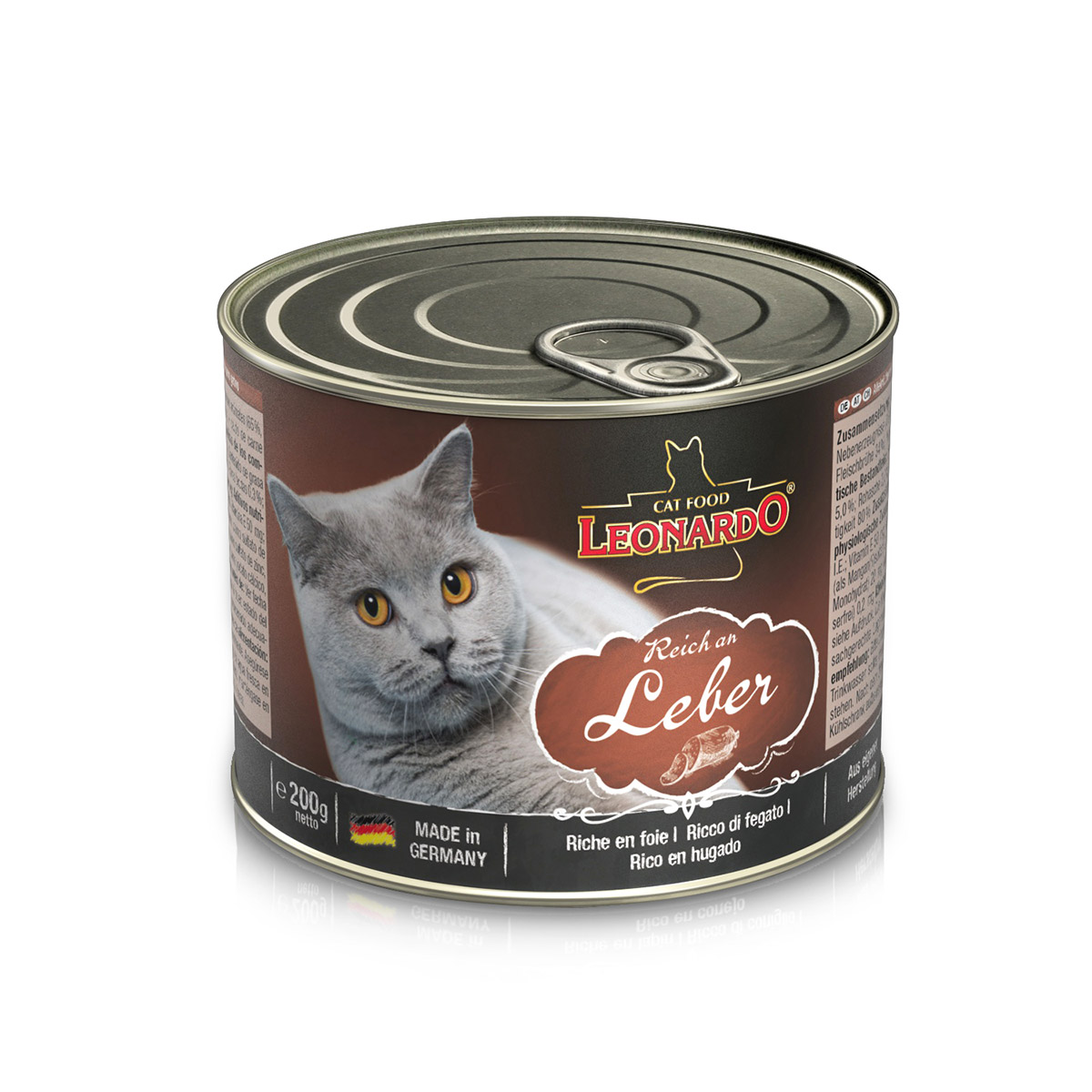 Levně Leonardo Premium – s velkým množstvím jater 24 × 200 g