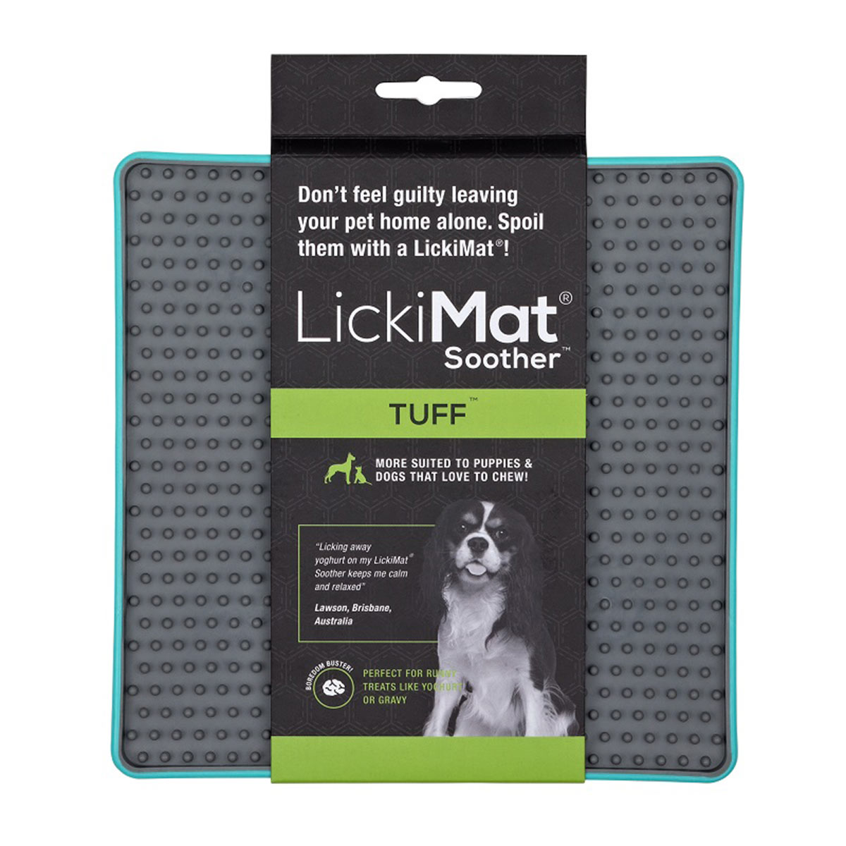 LickiMat Soother Tuff lízací podložka Türkis