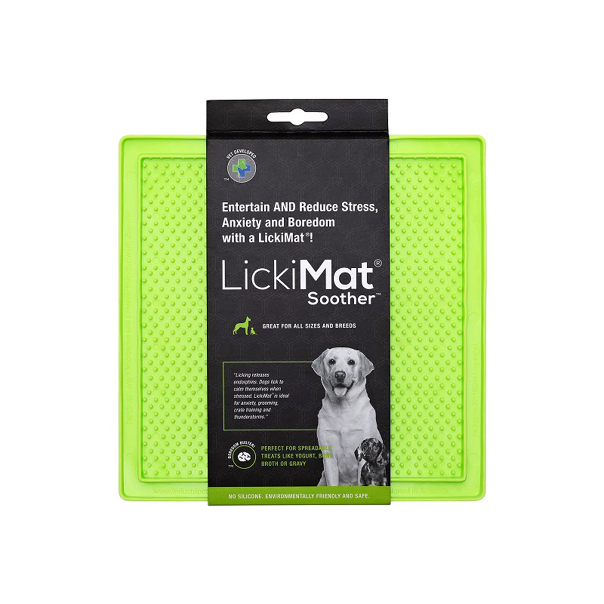 LickiMat Soother podložka k olizování Grün