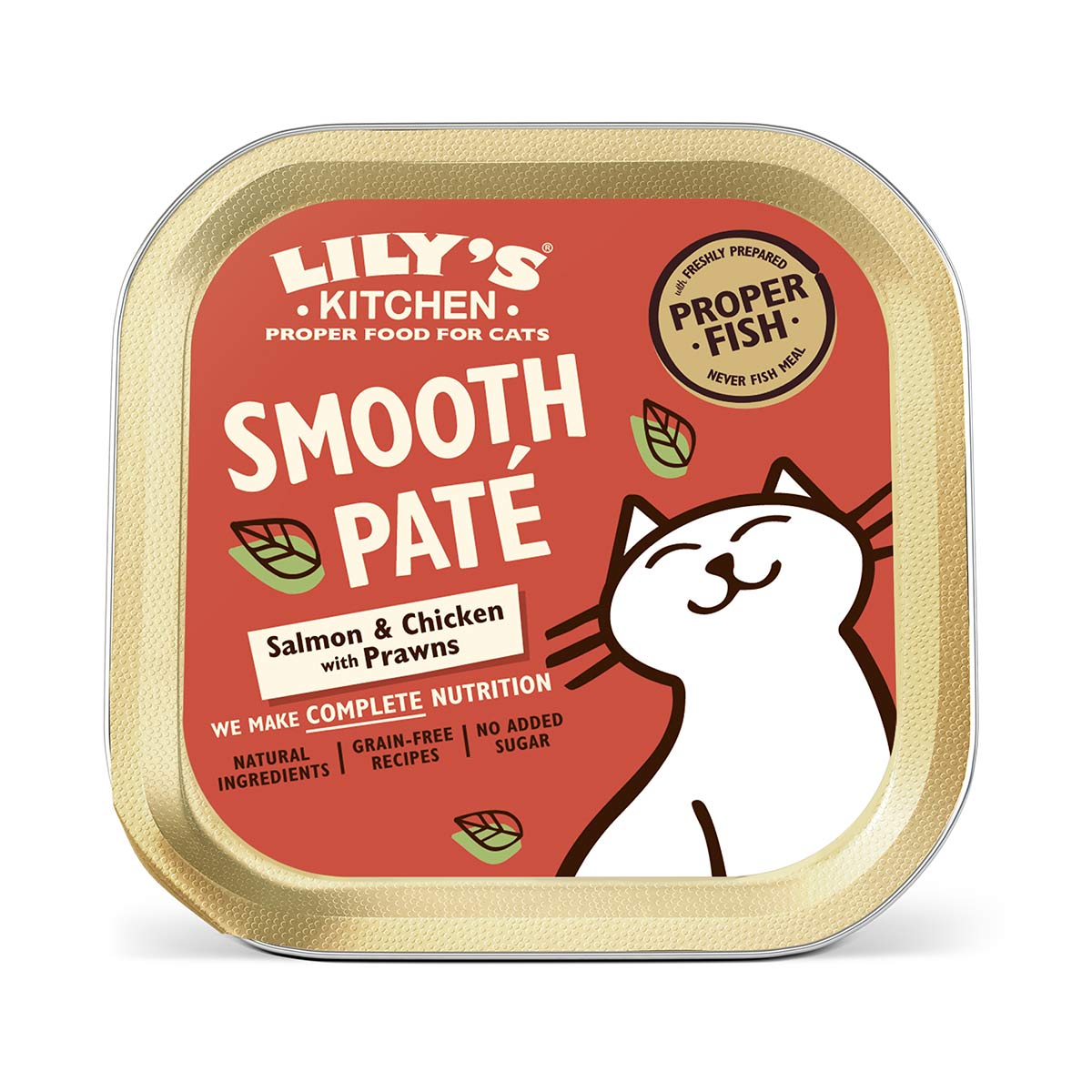 LILY’S KITCHEN Cat Smooth Paté Lachs & Huhn 19x85g