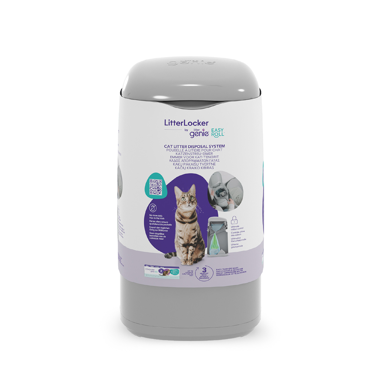 LitterLocker by Litter Genie EasyRoll Streu-Eimer