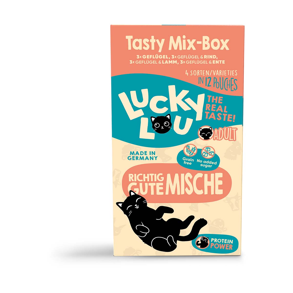 Lucky Lou Lifestage Adult Tasty-Mix 12x125g