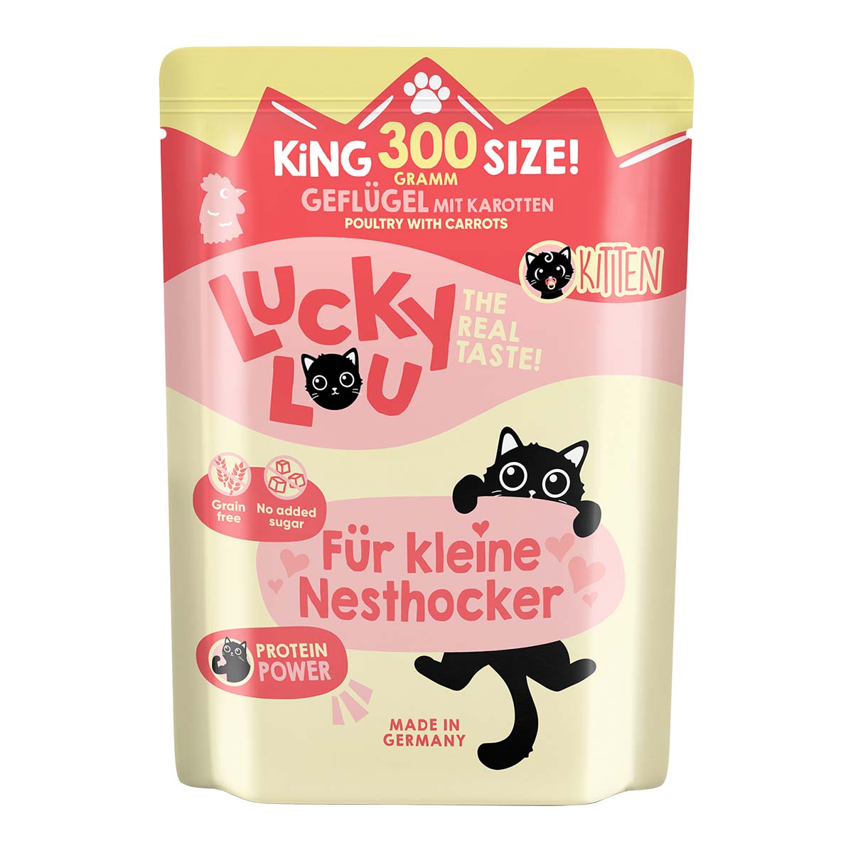 Lucky Lou Lifestage Kitten Geflügel