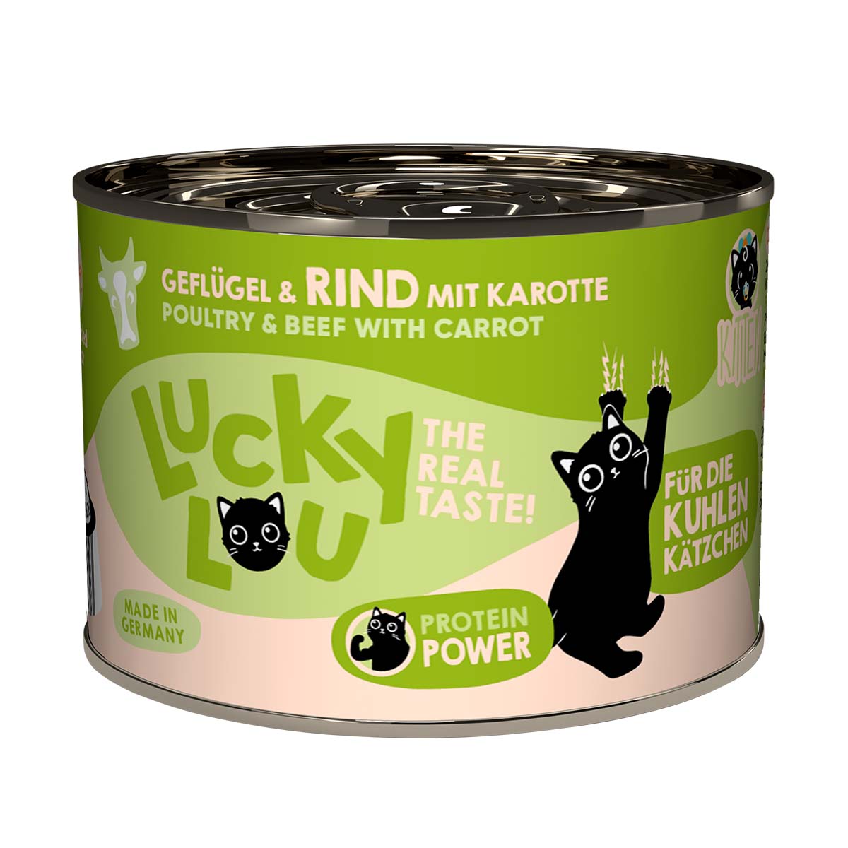 Lucky Lou Lifestage Kitten Geflügel & Rind
