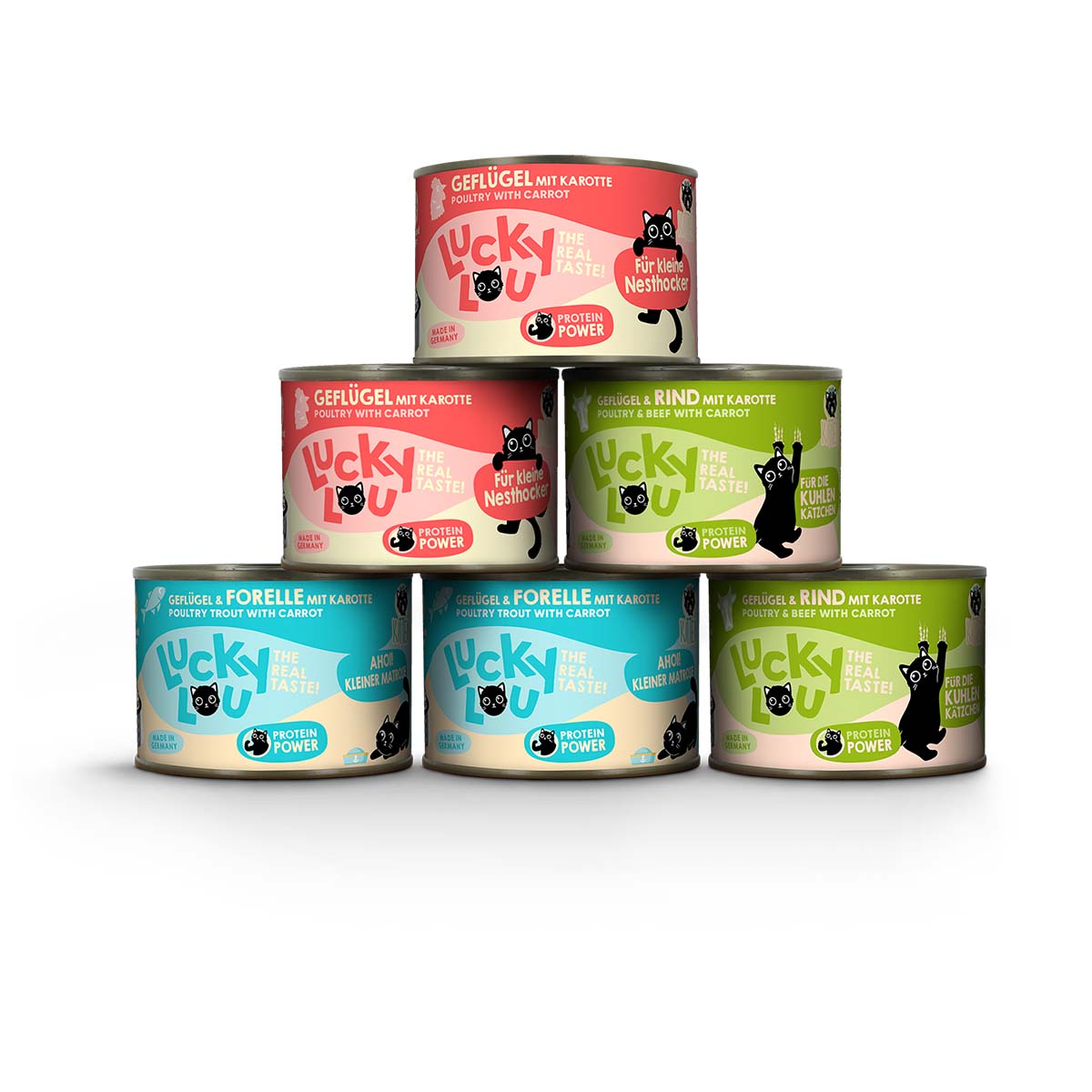 Lucky Lou Lifestage Kitten Multipack 6x200g