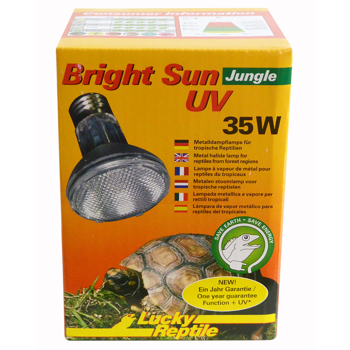 Levně Lucky Reptile Bright Sun UV Jungle 35 W