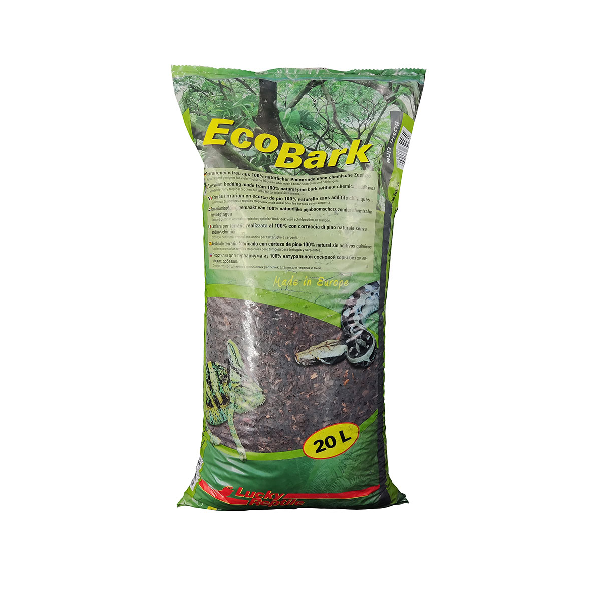 Lucky Reptile Eco Bark substrát z borové kůry, 20 litrů