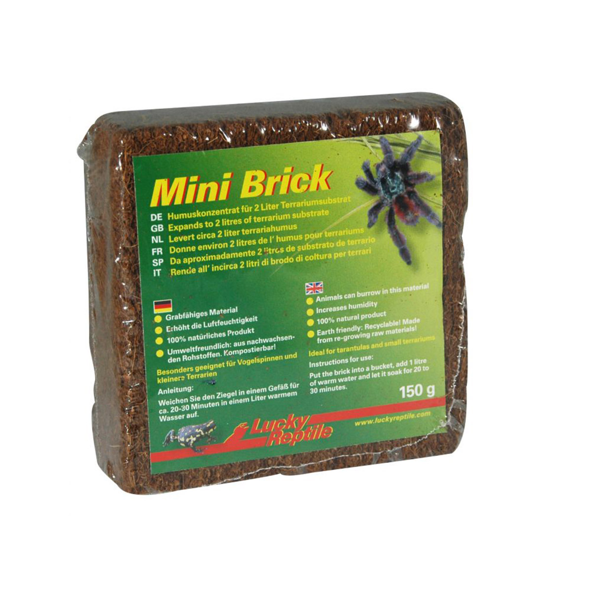 Lucky Reptile humus Mini Brick, 150 g