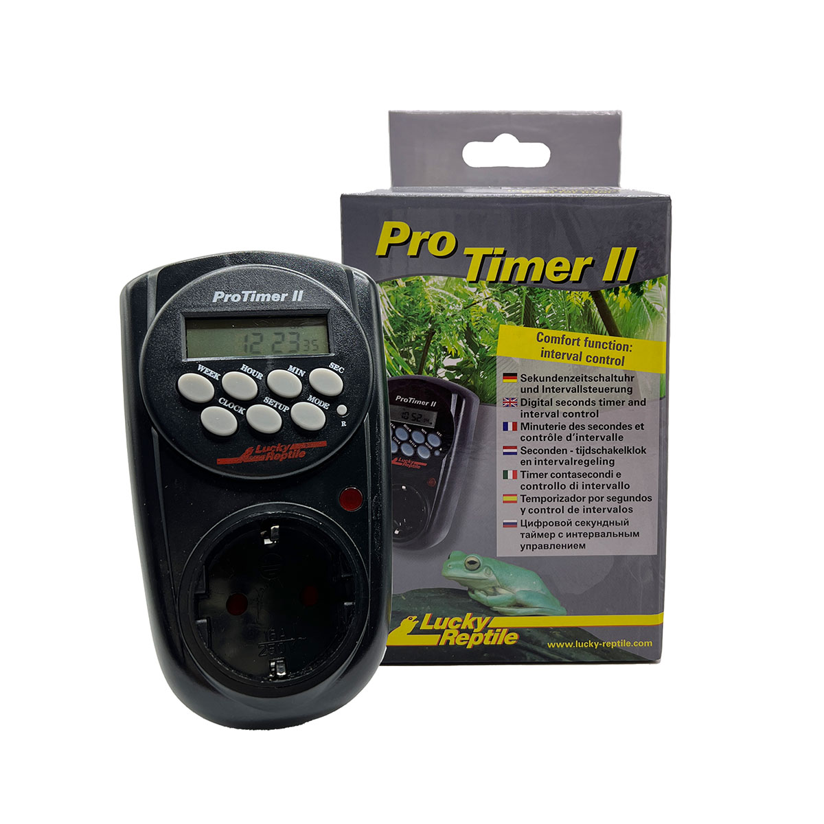 Levně Lucky Reptile PRO Timer II intervalové řízení + digitální časovač