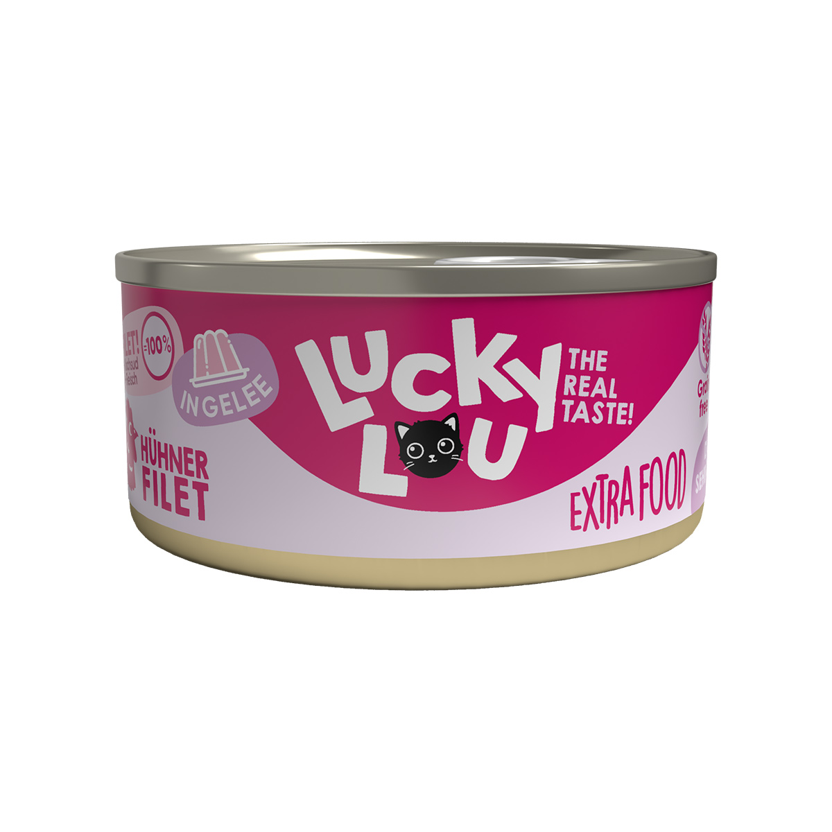 Lucky Lou Extrafood kuřecí filet v želé 18 × 70 g